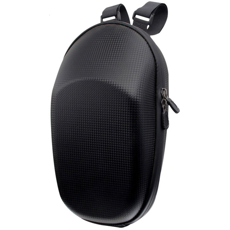 Roller-Aufbewahrungstasche, regensichere Roller-Lenkertasche, EVA-Hartschalen-Vorderhängetasche, geeignet für Roller und Falträder, Schwarz