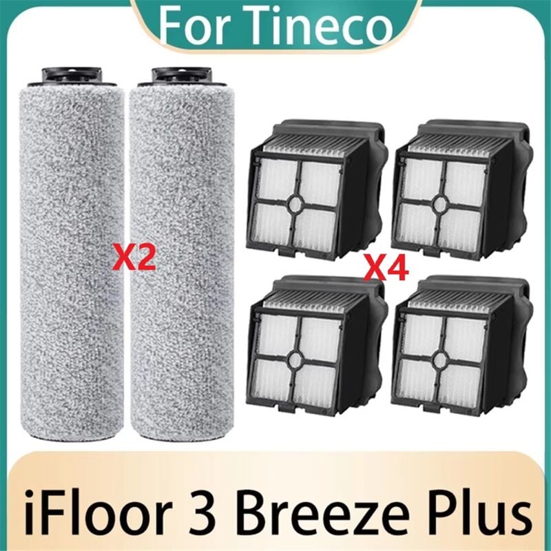 Roller für IFloor 3 Breeze Plus/Floor One S3 Staubsauger Zubehör Ersatzteile Bürste HEPA-Filter