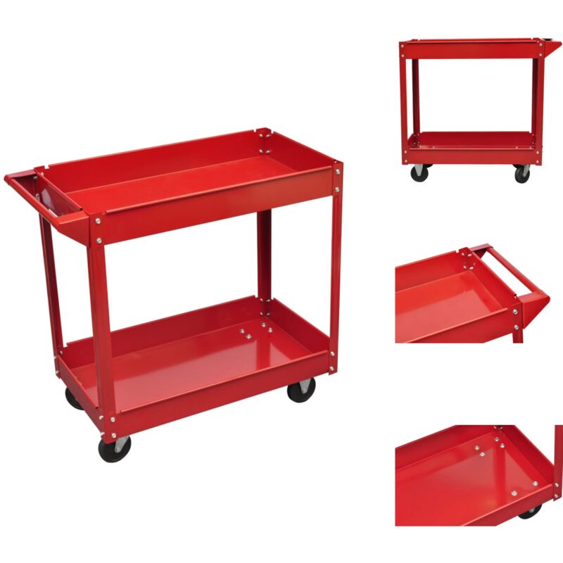 Rollwagen & Sackkarren - Living Werkstattwagen 100 kg Rot