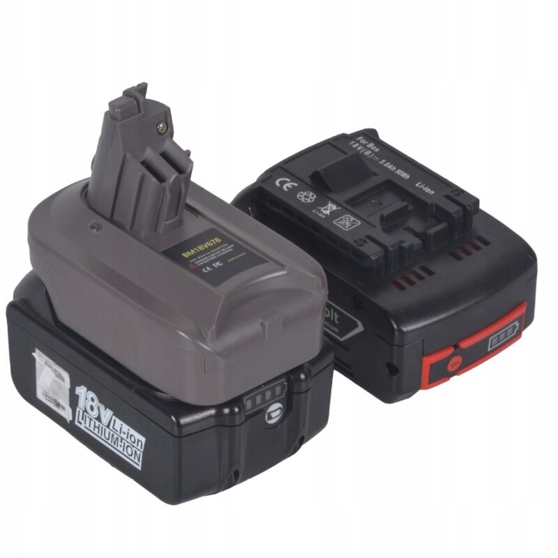 Rosfix Adapter für Akkustaubsauger – Adapter für Dyson V6/V7/V8 Staubsauger Kompatibel mit Bosch Akkus Hohe Qualität, Schutz vor Überhitzung Zubehör