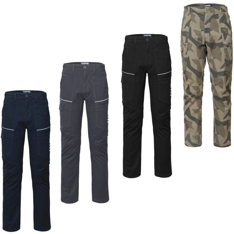 Rossini Winter R-Stretch Arbeitshose - s - Grau