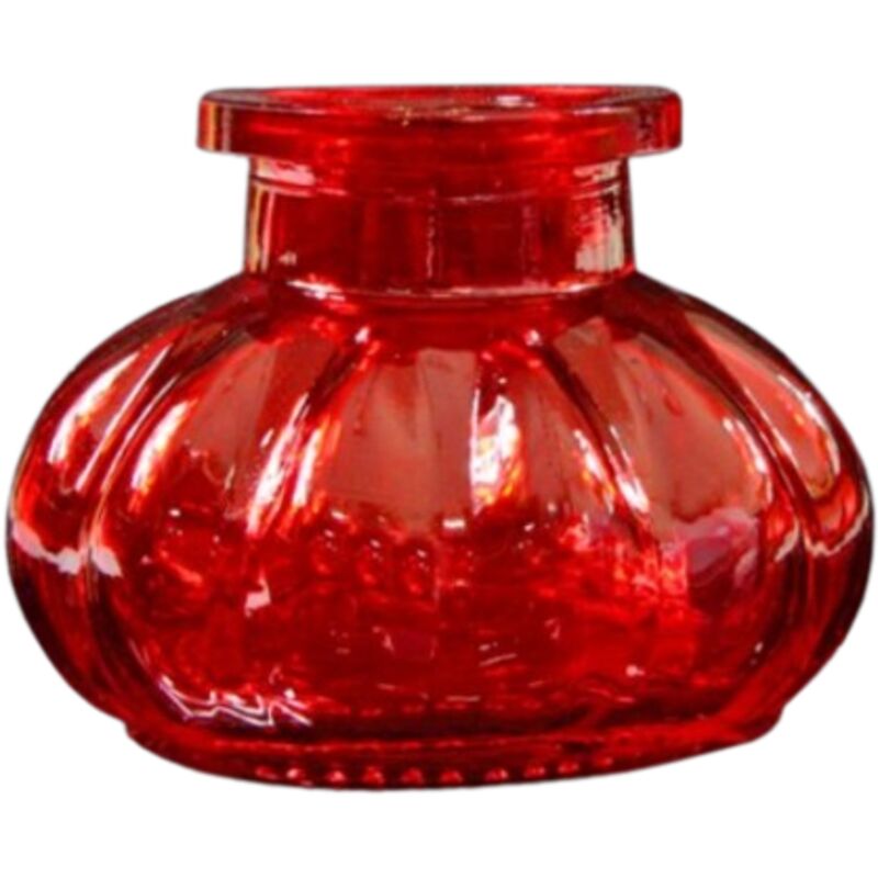 Rote Shisha-Kanne, kleine Wasserpfeifenflasche, Shisha-Vase