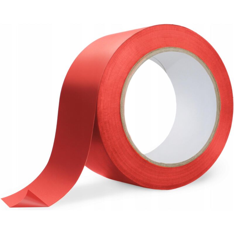 ROTES MARKIERUNGSBAND 48/33 WARNUNG Arbeitsschutz und Sicherheit 48/33 Bodenlinie