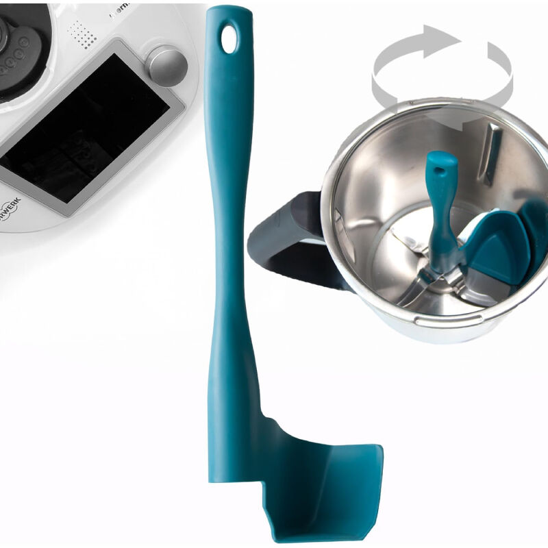 Coocheer - Rotierender Schaber für Thermomix® TM5®, TM6® und TM31® – zum Sammeln, Entfernen und Teilen von Lebensmitteln in kleinere Portionen