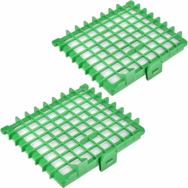 Rowenta Silence Force Staubsaugerfilter, 2 Force Hepa-Filter, kompatibel mit Rowenta X-Trem Power XL/Allergy Care Filter, Silence Force Extreme,