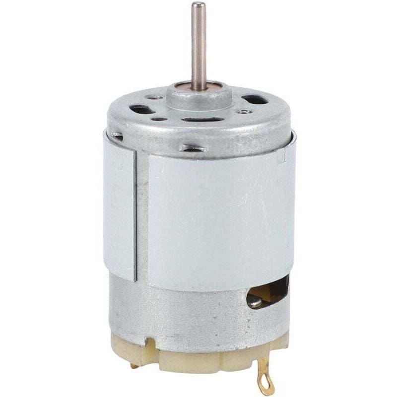 RS380 DC 1,5–18 V 30000 U/min Mini-Motor 38 x 28 mm für RC-Modellbau, Silber