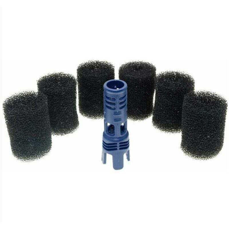 RTGPT Anti-Spritzdüse mit 6 Schaumstoffbürsten für Polaris 280 Poolroboter, entspricht Tail Sweep Pro TSP10S