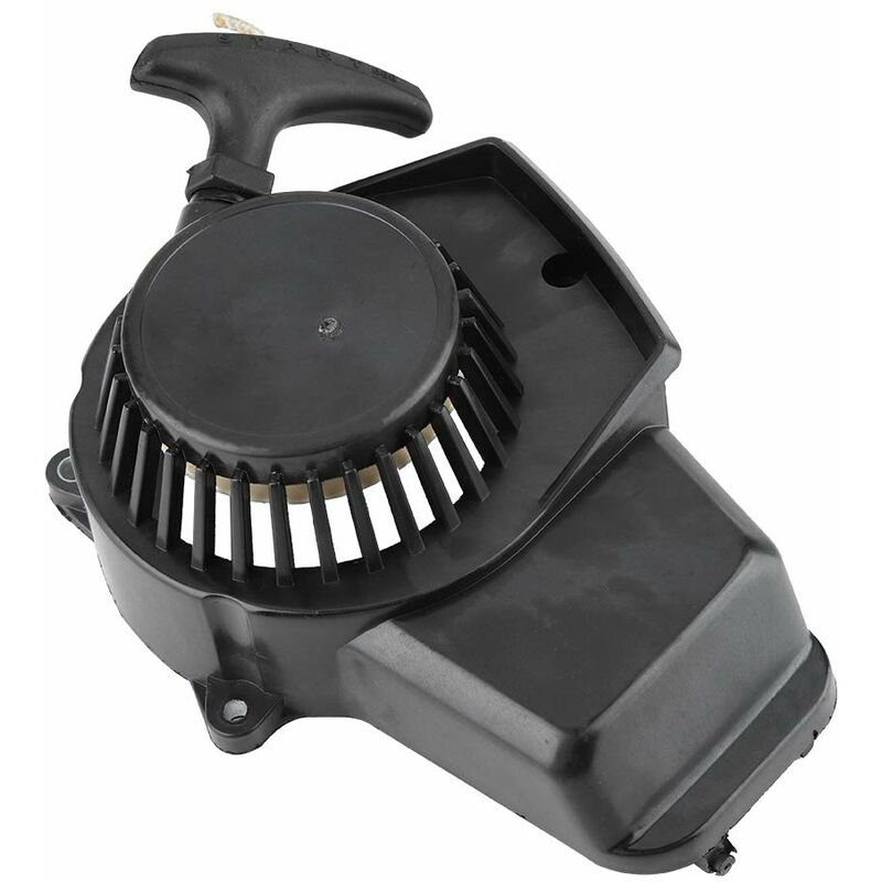 SJLERST Plastic Pull Start, 47-49ccm 2-Takt Motorrad Dirt Quad Pull Start Zünder Kunststoff(Schwarz) für dirt bike anlasser,mini quad ersatzteile,2