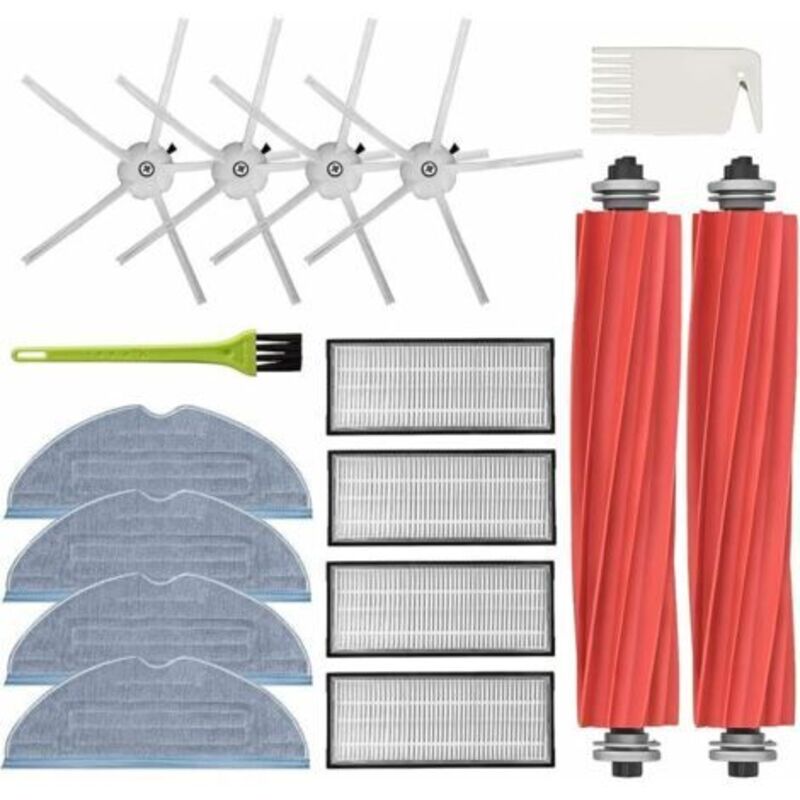 RUKHOOL 6 Stück Wischmopp für Roborock S7 S7 Plus S7 Max Ersatzteile Zubehör für Roborock S7 T7s T7s Plus Roboter Staubsauger Kit 3 thsinde--TRIMEC