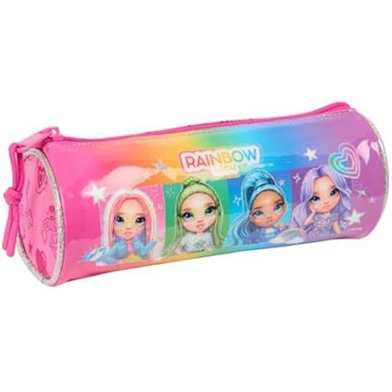 Runde Schultasche - SAFTA - Rainbow High Shine - Mehrfarbig - Komfortabel - Kinder 5-14 Jahre