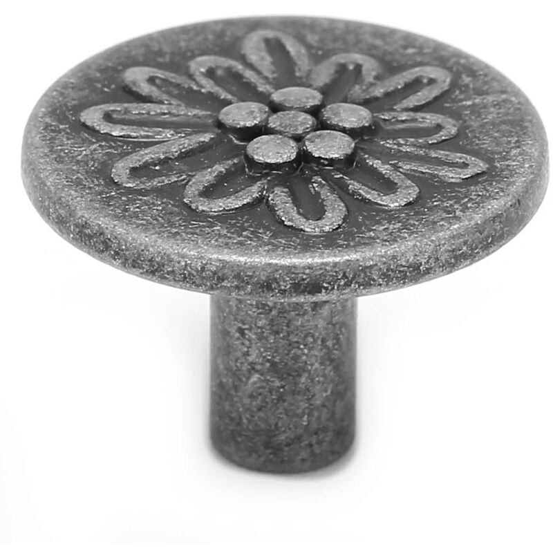 Runder, einlochiger europäischer Kupfer-Schrankgriff aus Kupfer für Schränke, Schubladen, Kleiderschränke und Doppeltüren