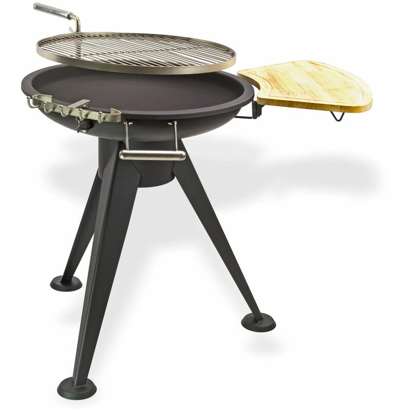 Dema - Rundgrill 55cm Nevada mit Edelstahl Drehrost Grill Standgrill Holzkohlegrill