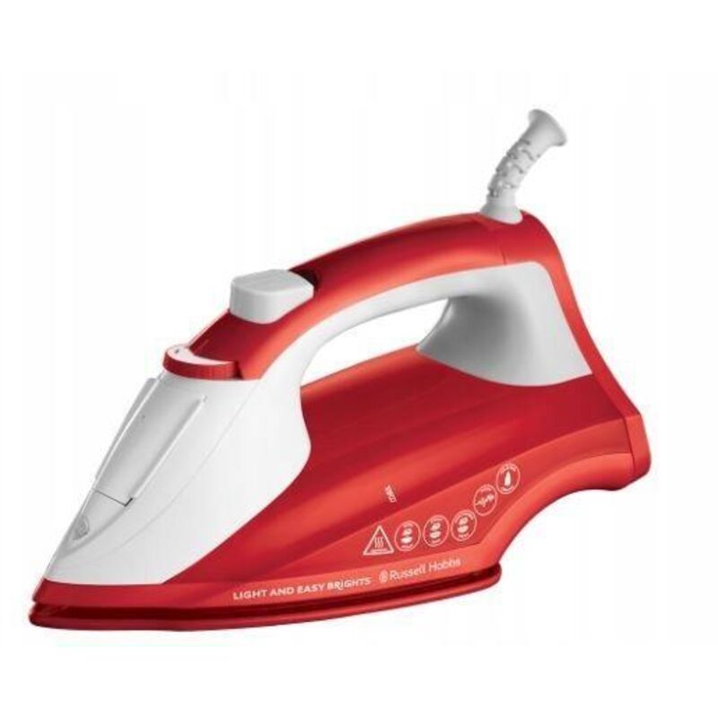 Russell Hobbs Light & Easy Brights Dampfbügeleisen rot 2400W