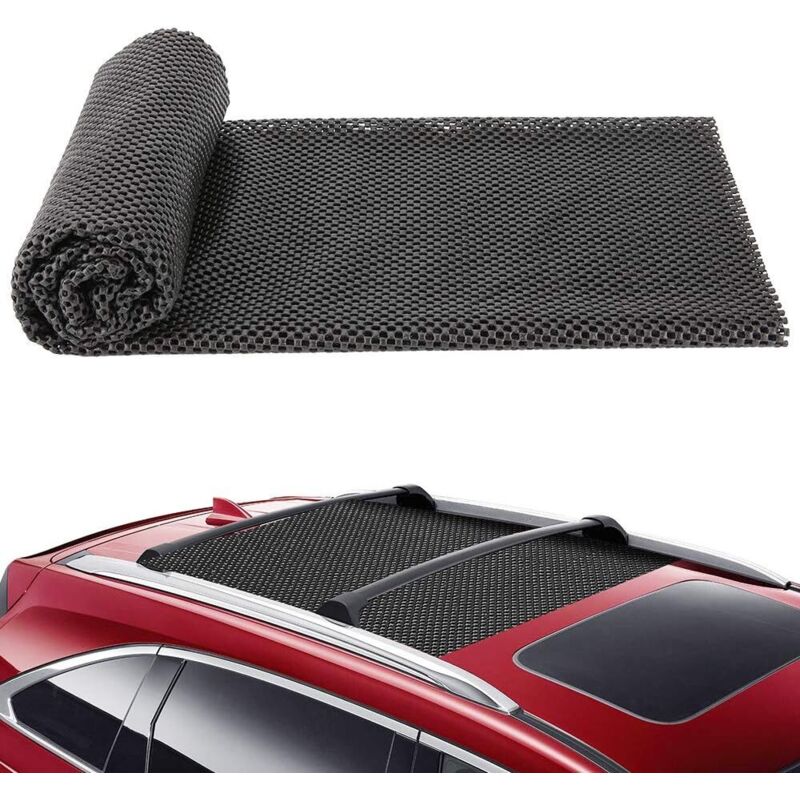 Rutschfeste und reißfeste Autodachmatte, kratzfeste Dachschutzmatte, geeignet für Pkw, Pkw und SUVs, 120 x 90 cm / 47,2 x 35,4 Zoll
