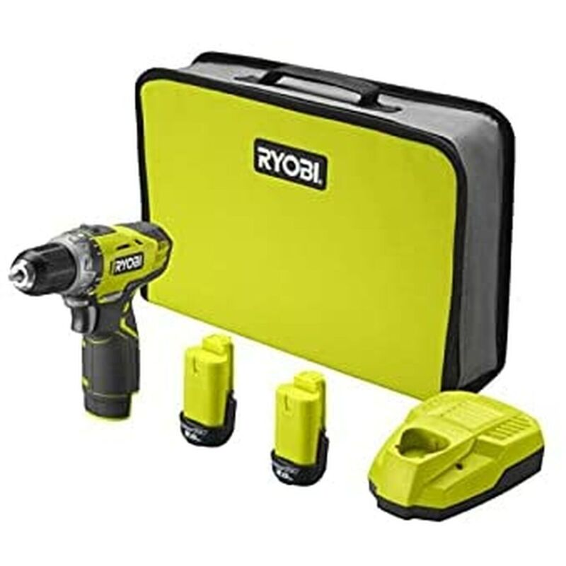Ryobi 12V Grün Akkuschrauber