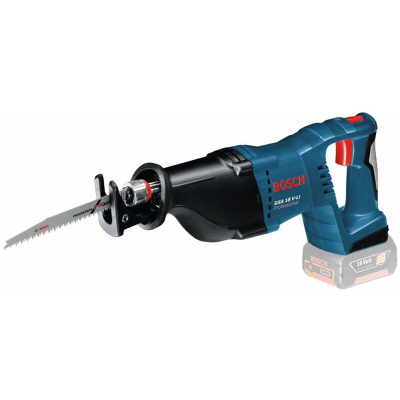 Bosch Professional - Bosch Akku-Säbelsäge gsa 18V-LI ohne Akku und Ladegerät im Karton