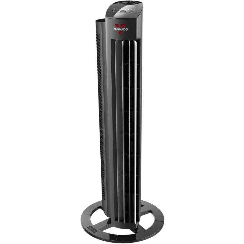 Vornado Tower M Turmventilator 78 W (Ø x H) 28 cm x 840 mm Schwarz mit Fernbedienung