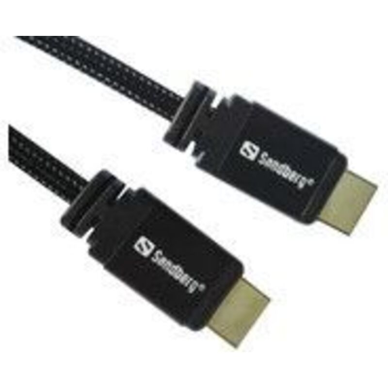 Sandberg - hdmi 2.0 19M-19M - Kabel, 2 m, Farbe Schwarz