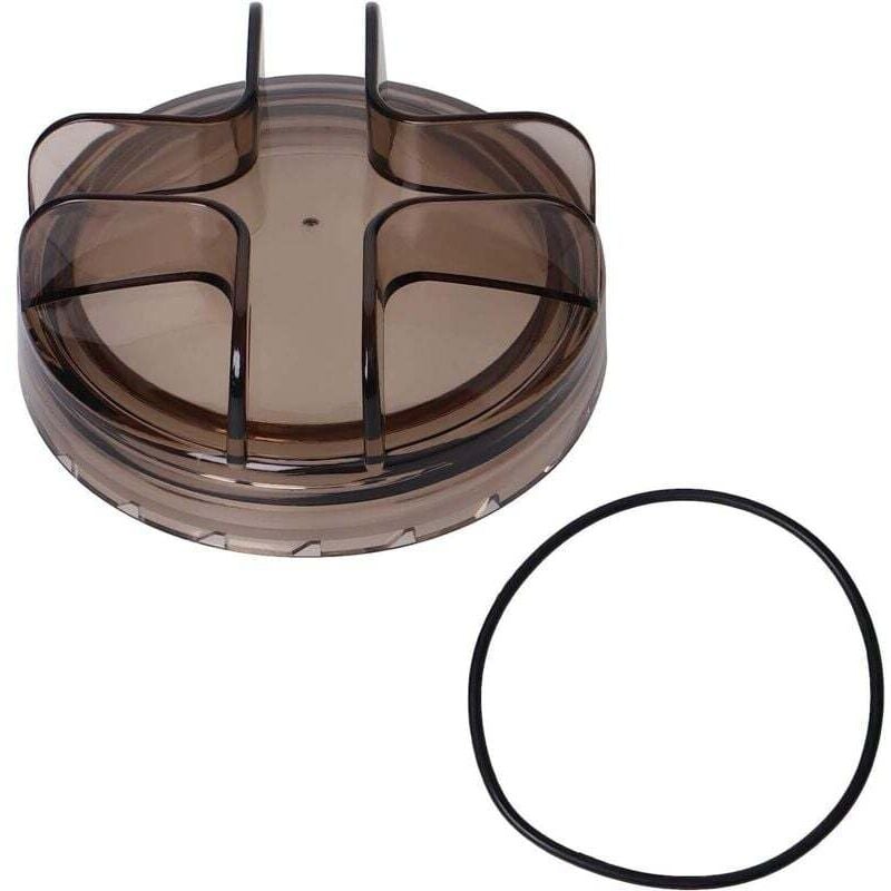 Sandfilterabdeckung für Schwimmbäder, transparente Ersatzabdeckung für Poolpumpe, Pumpenkorbabdeckung mit O-Ring, für Sandpumpe