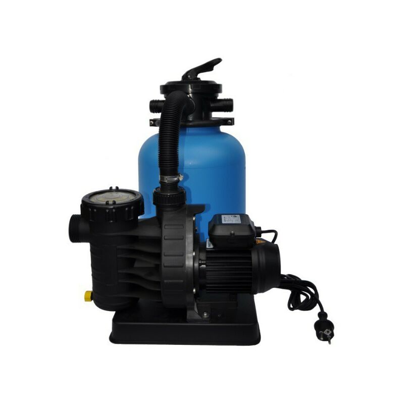 Oku Obermaier - Sandfilteranlage oku Bali ø 500 mm mit Aqua Plus 11 11 m³/h 230 Volt Pumpe