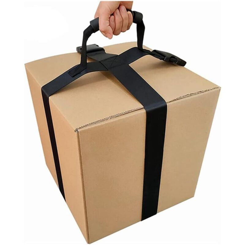 Möbel-Transportgurte, MoreChioce Box-Transportgurt, verstellbare Möbel, robuster tragbarer Transportgurt mit Griff, geeignet für Kisten mit schweren