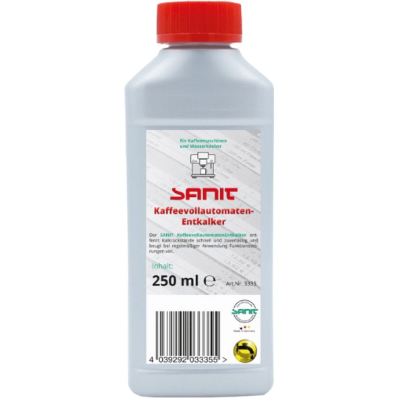 Sanit Kaffeevollautomaten-Entkalker 250 ml Flasche