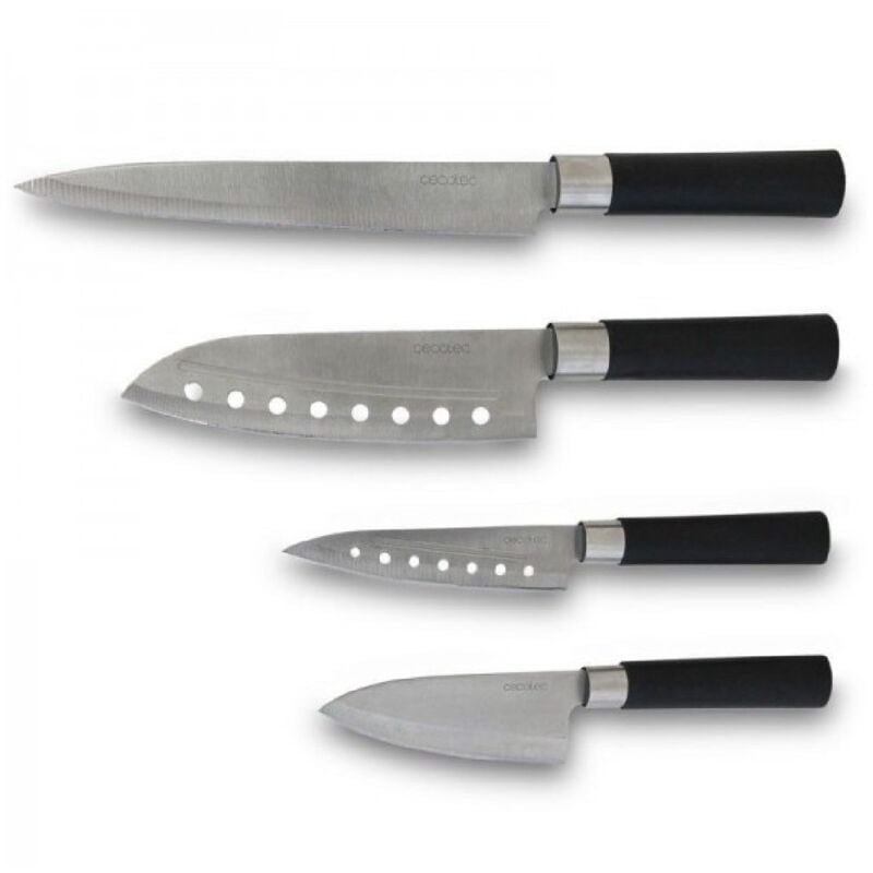 Messer 4-Messer-Set Santoku - Cecotec