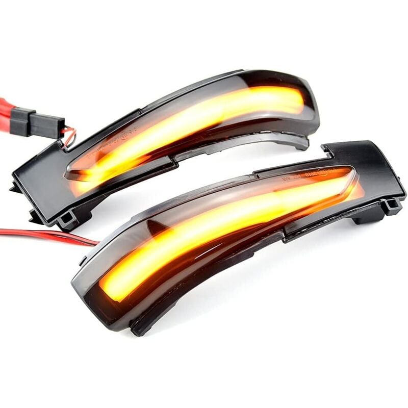 Satz mit 2 dynamischen sequentiellen LED-Blinkern, kompatibel mit Peugeot 508 SW (2010-2017) und Citroën DS5 C4 Grand Picasso II (2011-2017)