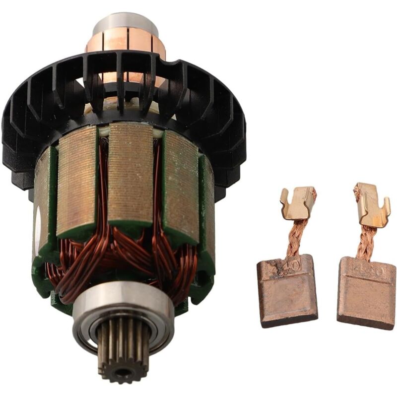 Satz mit 3 Kohlebürsten 619380-9 619583-5 mit 194427-5 CB-440 für Makita Akkuschrauber DDF482 DHP482 13 x 10 mm