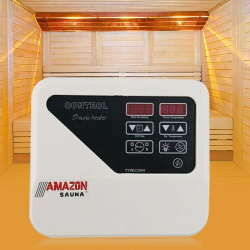Sauna Digital Controller 3-9kw Saunaofen Controller Intelligente Temperaturregelung SPA Zentrum Haussauna (220-240V)