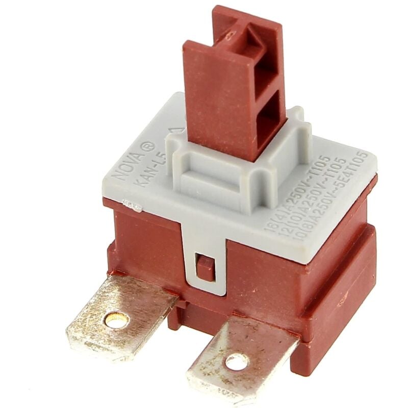 Schalter mit 2 Kabelschuhen für Dampfbügelstation Domena