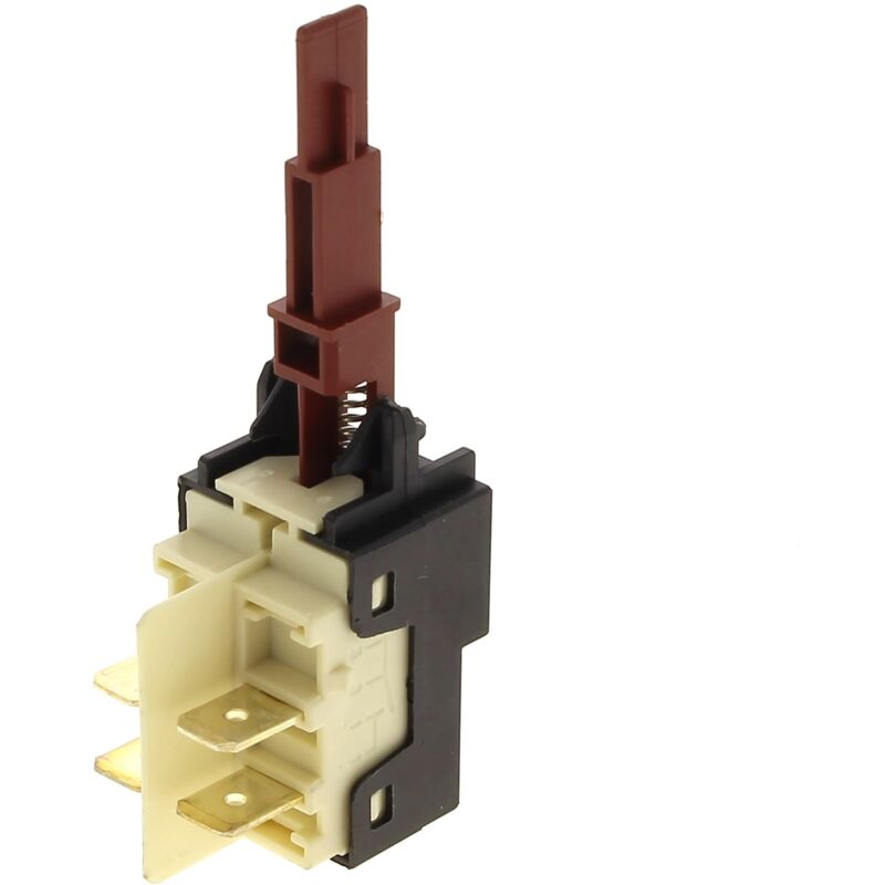 Schalter mit 4 Kabelschuhen zum Ein- und Ausschalten des Geschirrspülers ariston