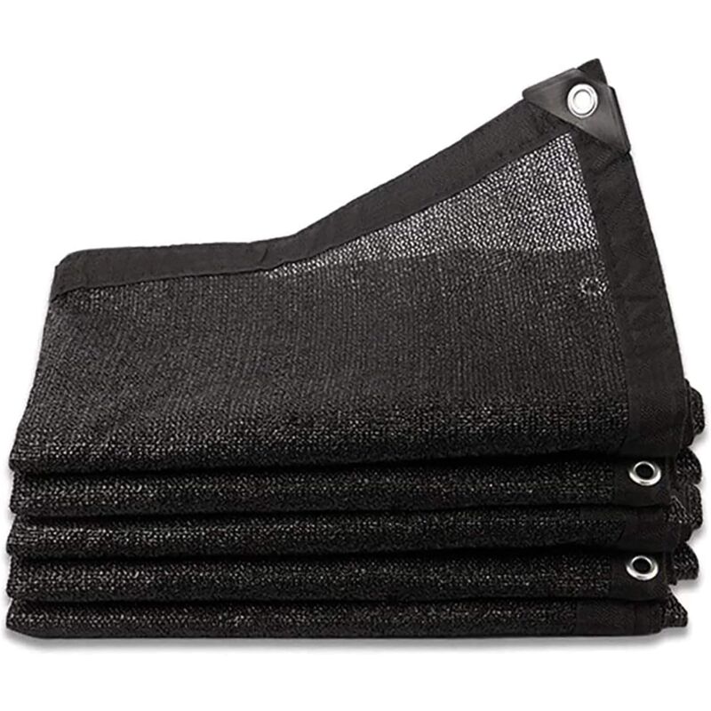 Schattiernetz, winddichtes Gewächshaus-Schattentuch für Pflanzenabdeckung/Gewächshaus/Garten/Pergola/Terrassenrasen, 4 mx 4 m