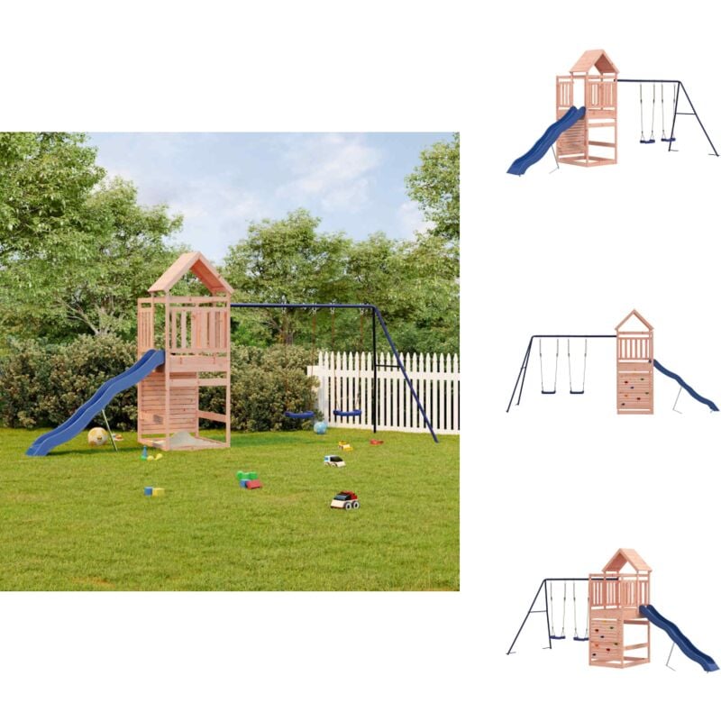 Spielturm Massivholz Douglasie - Holzspielgeräte - Spielturm - Douglasienholz - Gartenmöbel - Outdoorspiele