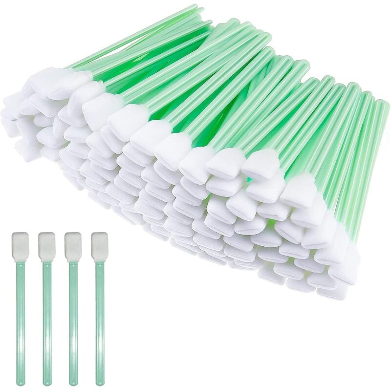 Schaumstoff-Reinigungsstäbchen, staubfreie Schaumstoff-Reinigungsstäbe, Schaumstoff-Reinigungsstäbchen, Schwammstift für Tintenstrahldrucker,