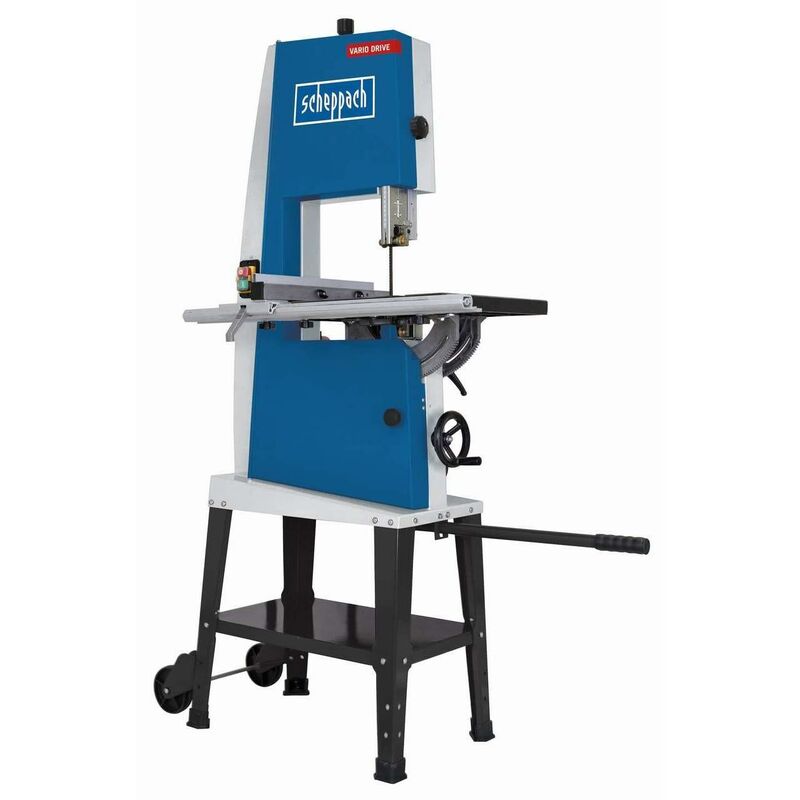 Scheppach - Bandsäge BASA3 Professional 230 v mit Querschneidlehre und Fahrwerk