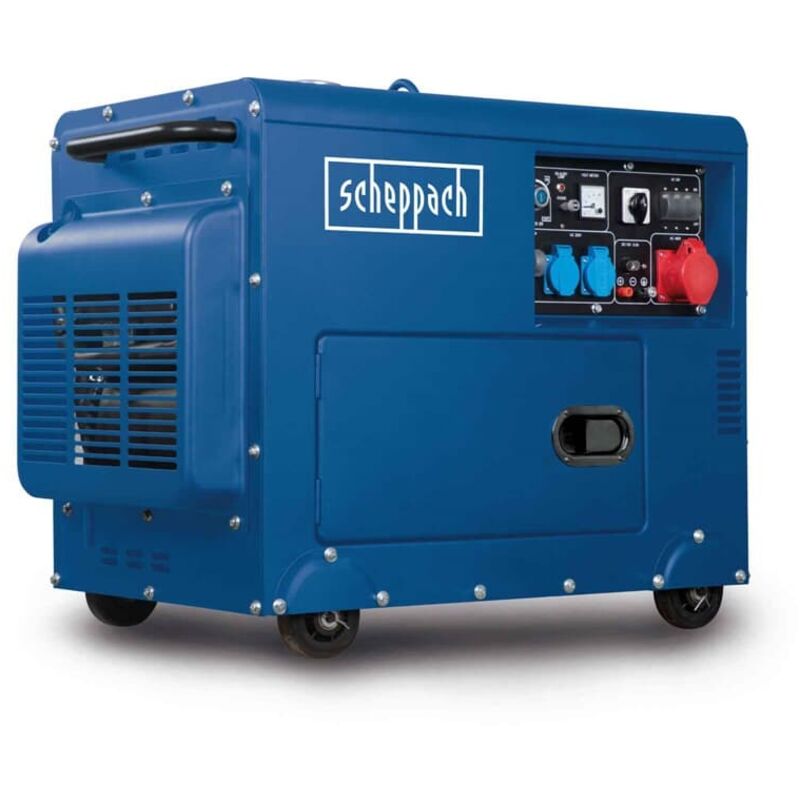 Scheppach - Diesel Stromerzeuger SG5200D 4-Takt Notstromaggregat Generator 5000W