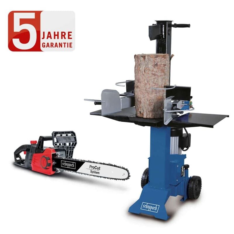 Scheppach Holzspalter HL730 7t 400V Spaltgutablagen + Spaltgutfänger + CSE2700