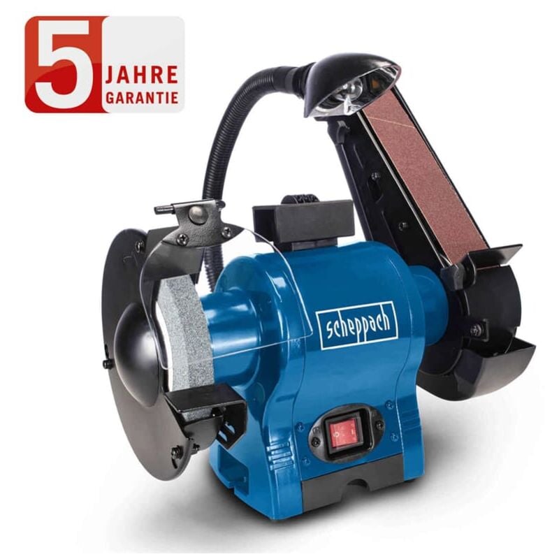 Scheppach - Schleif-Poliermaschine BGS700 Kombinationsschleifer 150mm/250W