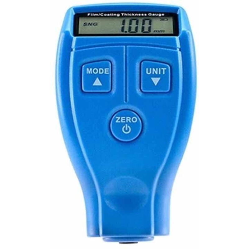 Schichtdickenmessgerät, Lacktiefenmessgerät für Autos, digitales Lackmessgerät für Autos, Auflösung im Automodus 2 mil, Auflösung im Benutzermodus 1