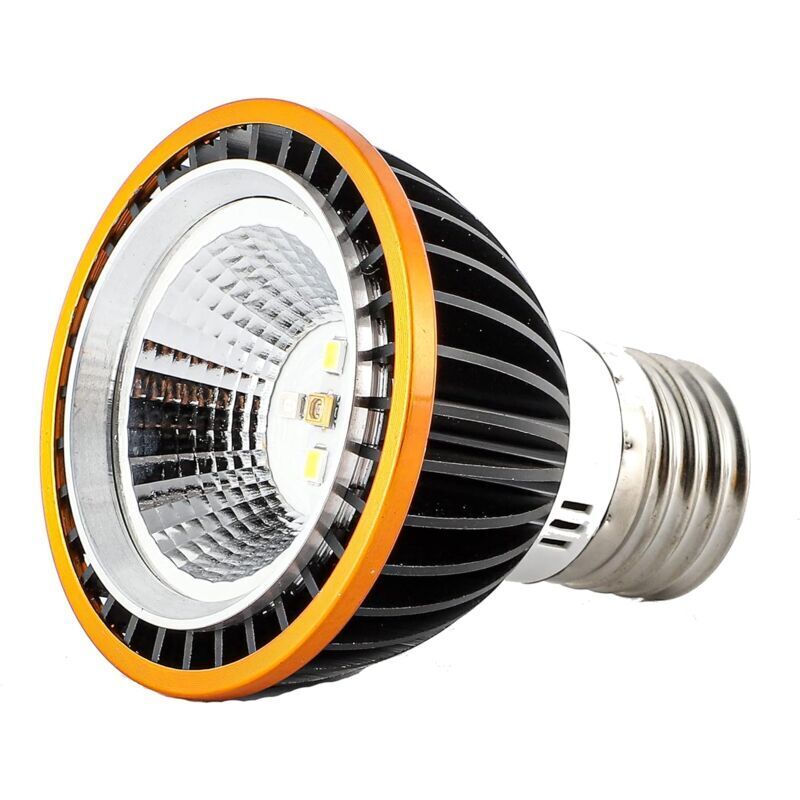 Schildkrötenlampe, UVB 5.0 Lampe, Lampe ohne Heizfunktion, Reptilienlampe, E27 UV-Lampe für Reptilien, UVB 195/UVA 116 in 10 cm, UVA+UVB