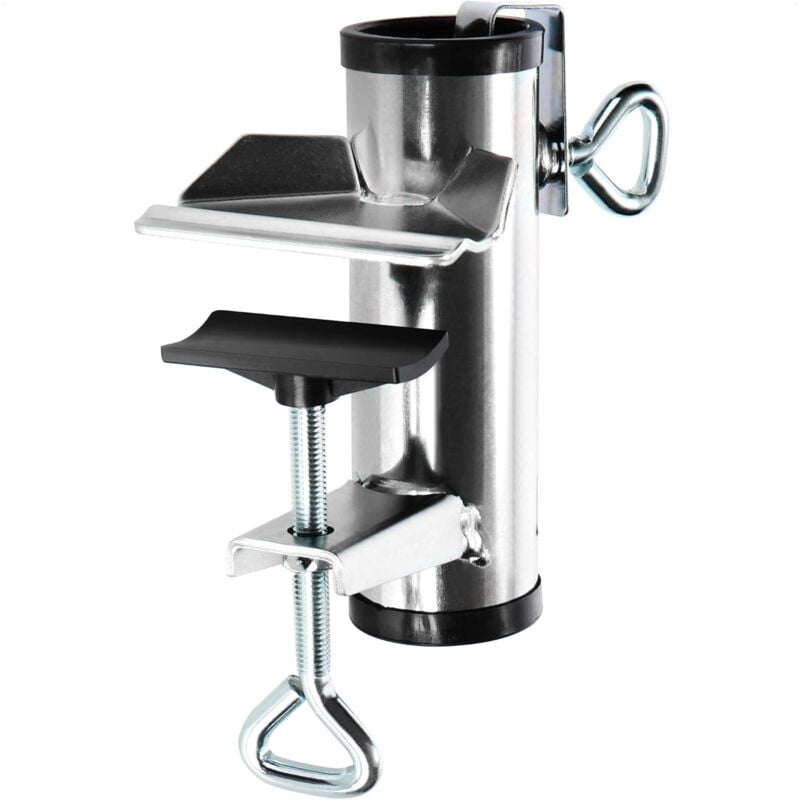 Aougo - Schirmständer aus Metall – Sonnenschirmständer für Balkon, Terrasse oder Tisch – XL-Balkon-Schirmständer (ø 25–38 mm – 01 Stück)