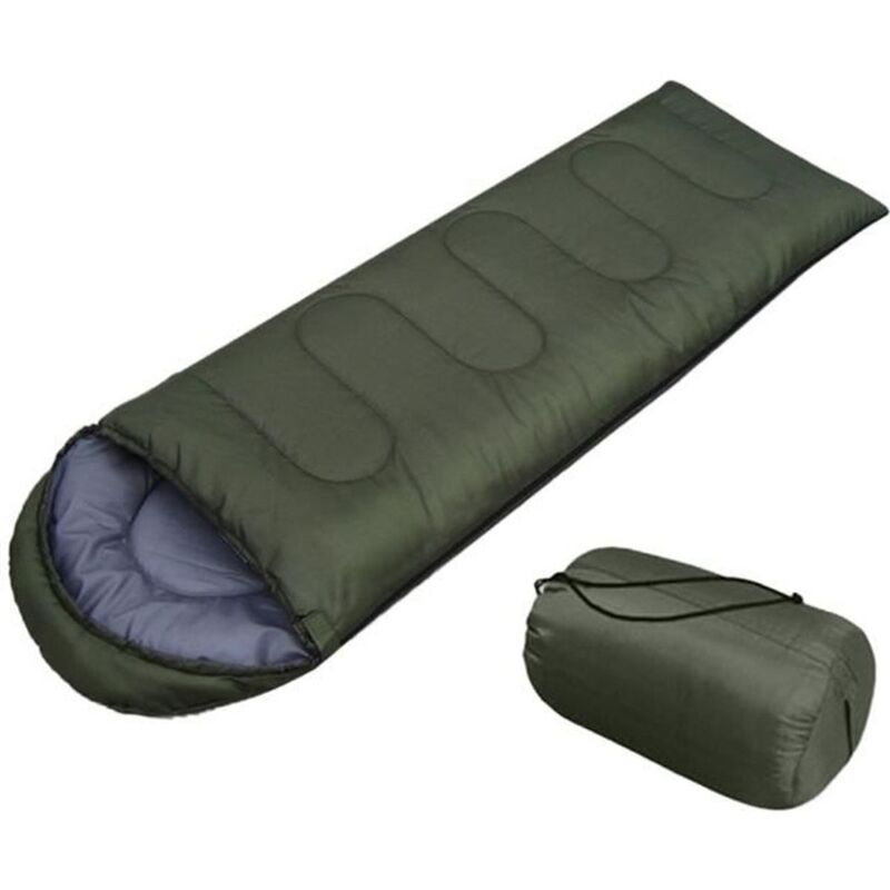 Schlafsack, 210 x 75 cm, kompakter Campingschlafsack, ultraleichter Schlafsack für Camping und Wandern