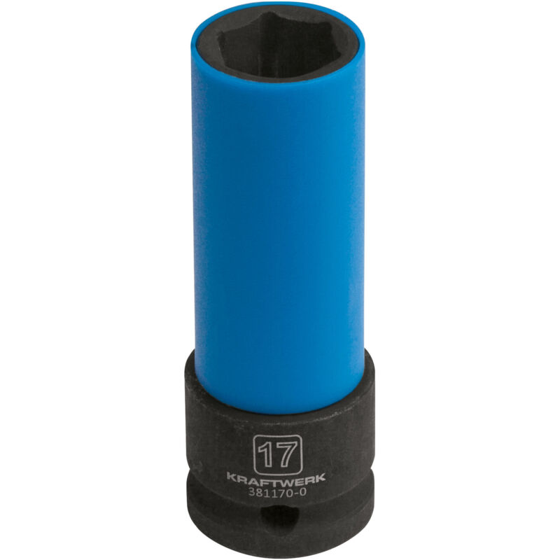 Schlag-Steckschlüssel, CrMo, 85 mm, für Alu-Felgen,1/2',17mm