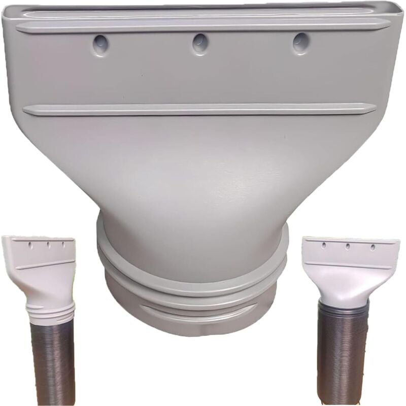 Schlauchadapter für mobile Klimaanlagen – Flacher Abluftschlauchanschluss, kompatibel mit mobilen Klimaanlagen – Schnelle und sichere Installation