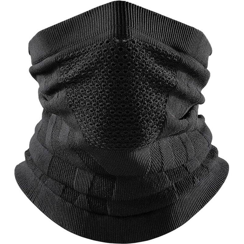 Schlauchschal, Halbe Sturmhaube, Fahrrad Maske Winter, Halstuch Herren, Motorrad Gesichtsmaske, Atmungsaktive Sturmmaske für Laufen, Fahrt, Ski