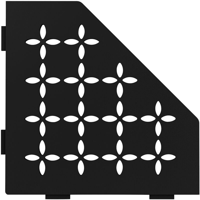 Schluter - Schlüter SES2D5MGS-E-S2 Ablage Floral 75x195x195x75mm Graphitschwarz matt