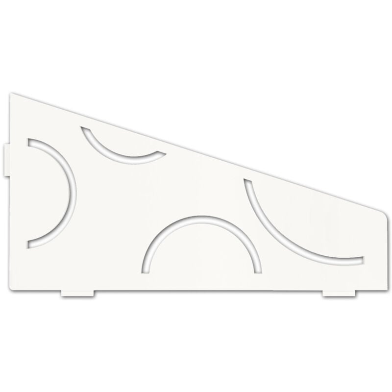 Schluter - Schlüter SES3D6MBW-E-S3 Ablage Curve 62x295x154mm Brillantweiß matt