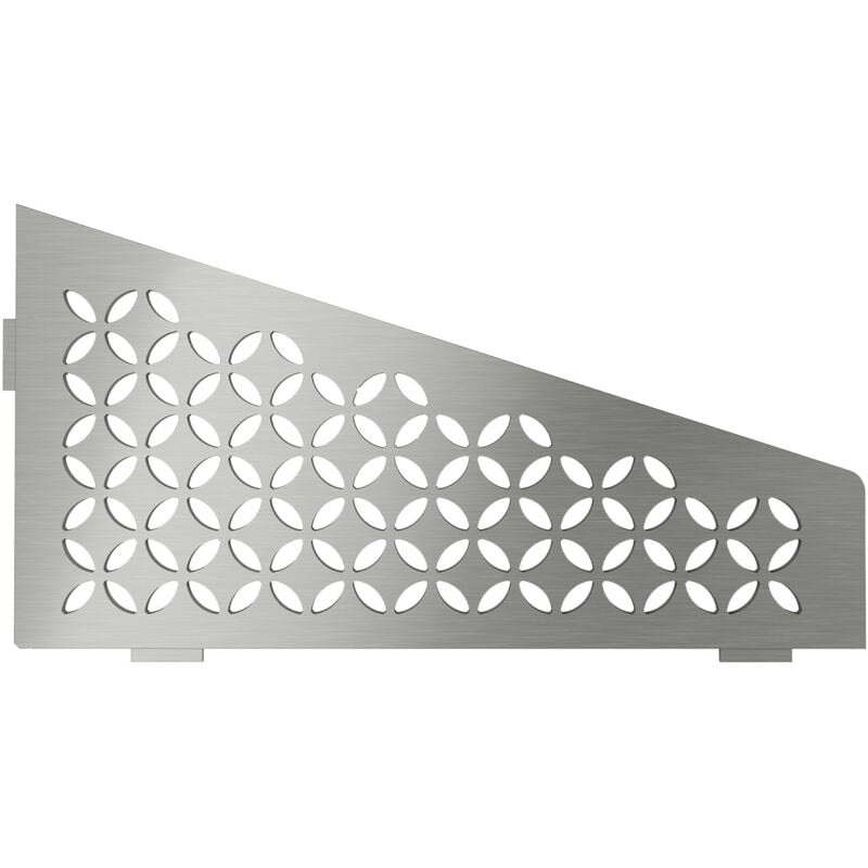 Schluter - Schlüter SES3D5EB-E-S3 Ablage Floral 62x295x154mm Edelstahl gebürstet