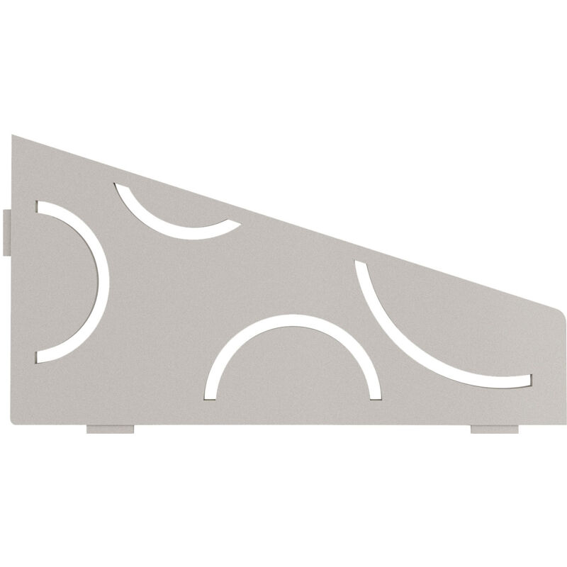 Schluter - Schlüter SES3D6TSBG-E-S3 Ablage Curve 62x295x154mm Beigegrau